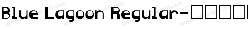 Blue Lagoon Regular字体转换